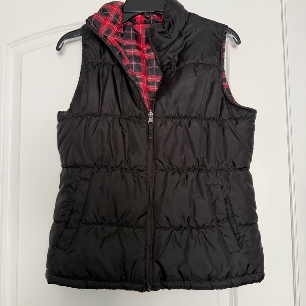 Merona Black Puffer Vest